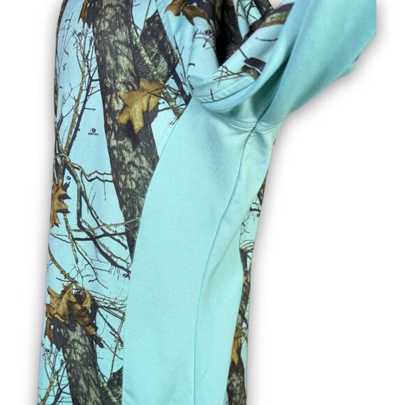 Energy Zone Blue Camo Quarter Zip Pullover W Sz L - Picture 5 of 11